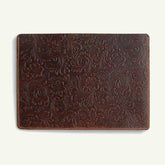 Leather laptop sleeve  dark brown by Mayacraft